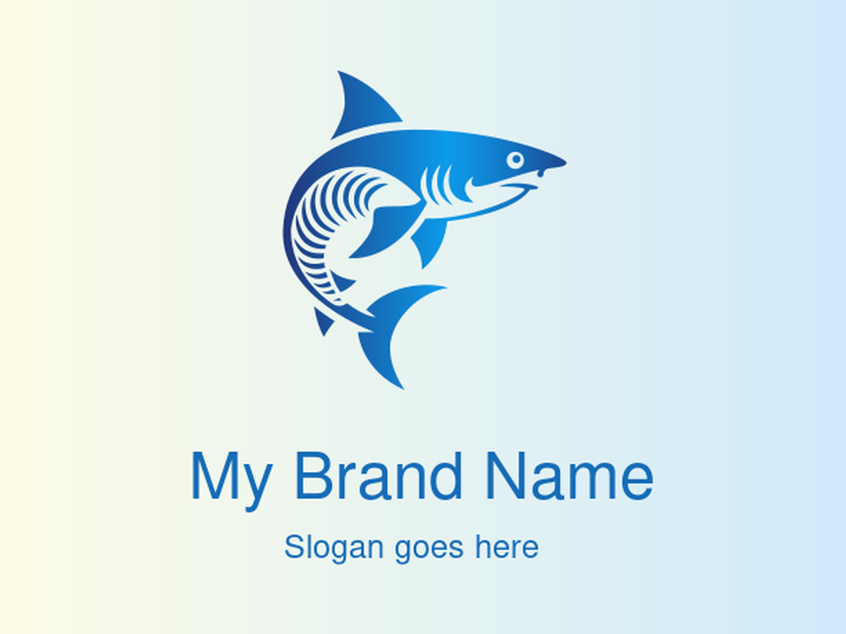 A Powerful Shark Logo Design